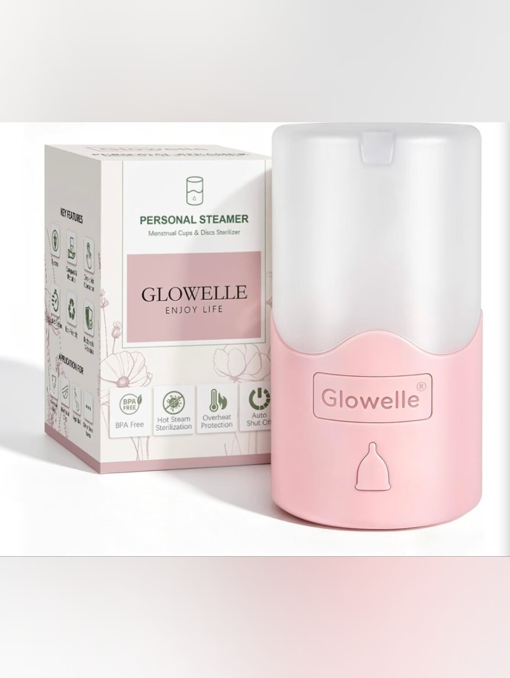Menstrual Cup Sterilizer/Steamer for Period Cup/Disc | NEW IN BOX |